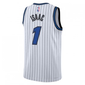 Dres Orlando Magic Jonathan Isaac Nike 2025-26 Association Edition Bijela Swingman